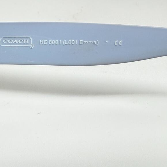 COACH HC 8001 5056/11 Sunglasses Frames Only 57-17-135 Full Rim H20414 - Picture 6 of 7